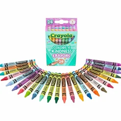 Crayola® Colors of Kindness Crayons, Assorted Colors, Box Of 24 Crayons