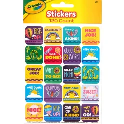 Crayola® Colors Of Kindness Theme Stickers, 1” x 1”, Multicolor, Pack Of 120 Stickers