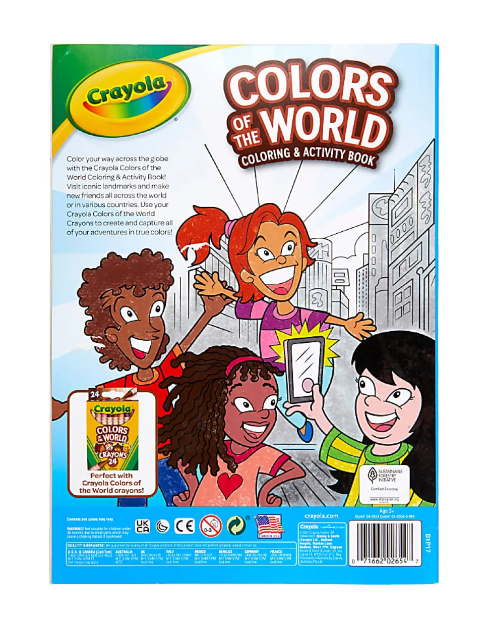Crayola® Colors Of The World Coloring Book