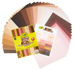Crayola® Colors Of The World Premium Project Paper, 8-1/2