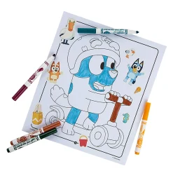Crayola Color & Sticker Activity Set, Bluey,