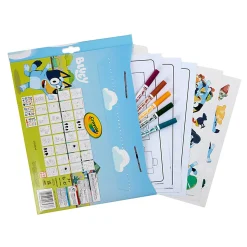 Crayola Color & Sticker Activity Set, Bluey,