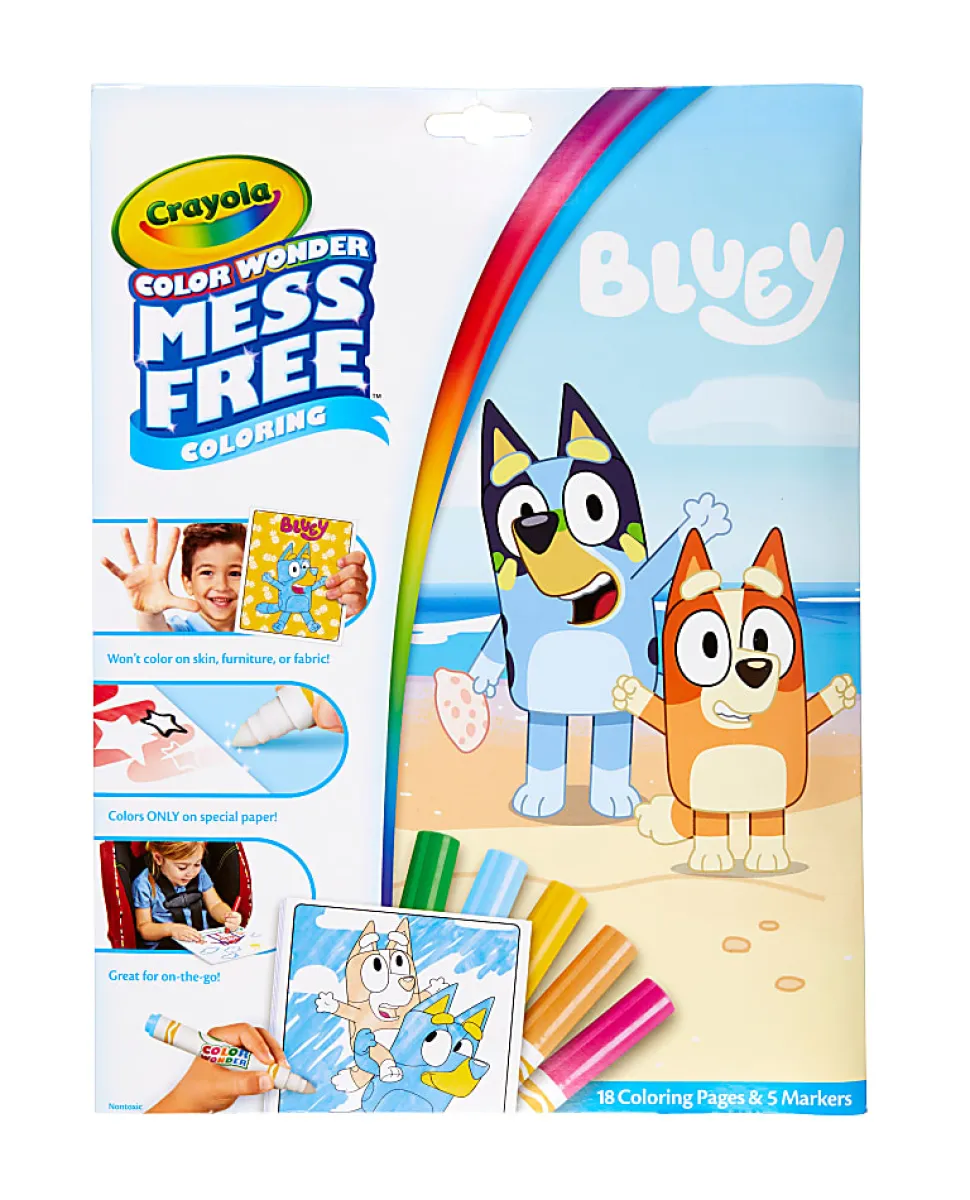 Crayola® Color Wonder® Bluey Coloring Pad & Markers
