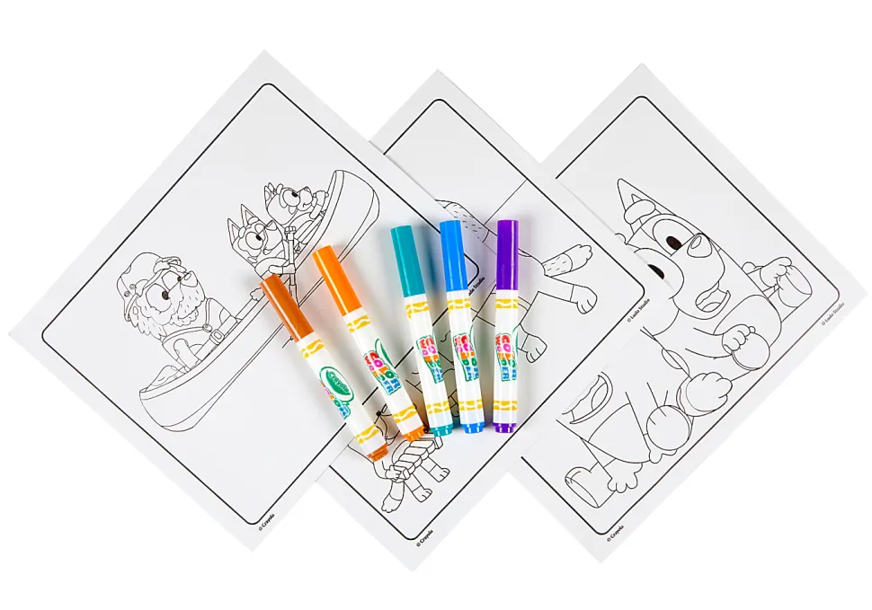Crayola® Color Wonder® Bluey Coloring Pad & Markers