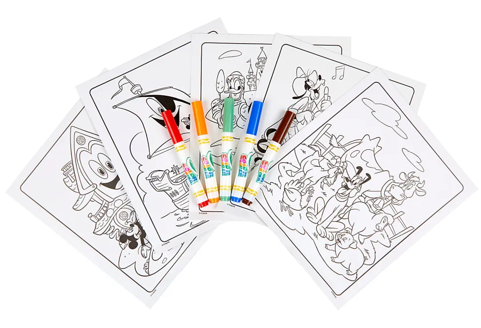Crayola® Color Wonder Coloring Pad & Markers, Mickey