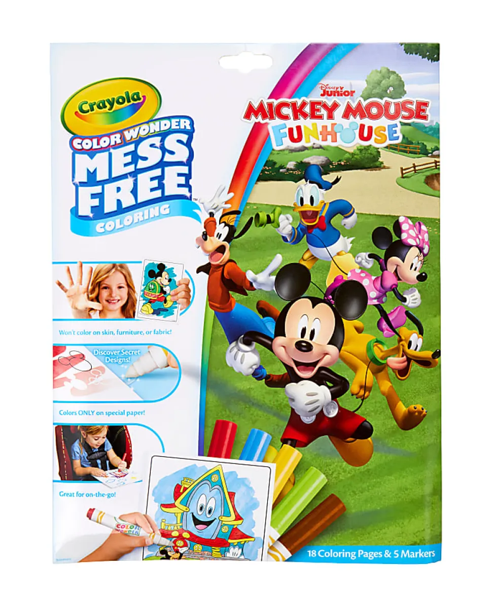 Crayola® Color Wonder Coloring Pad & Markers, Mickey