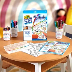 Crayola Color Wonder Fingerprint Activity Book Set