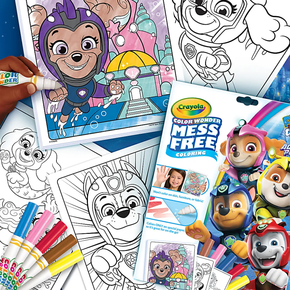 Crayola® Color Wonder Mess-Free Coloring Pad & Markers, Paw Patrol