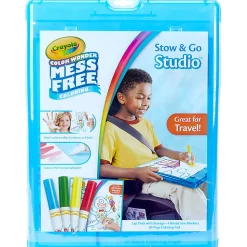 Crayola® Color Wonder Stow & Go Studio Coloring Kit, Assorted Colors