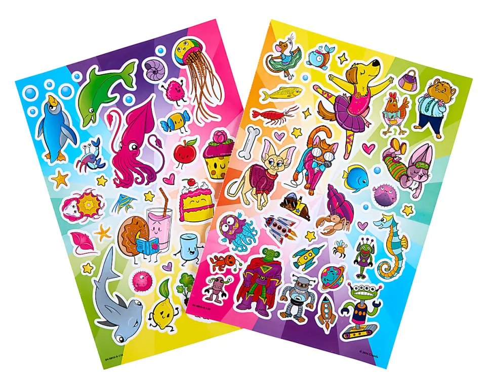 Crayola Colossal Collection of Coloring, 288 Coloring Book Pages, 2 Sticker Sheets, Coloring Book for Kids, Travel Activity, 3+