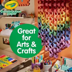 Crayola® Construction Paper, Assorted Colors, 9