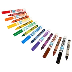 Crayola® Crayons And Washable Markers Classpack, Large Size, Assorted Colors, Box Of 256