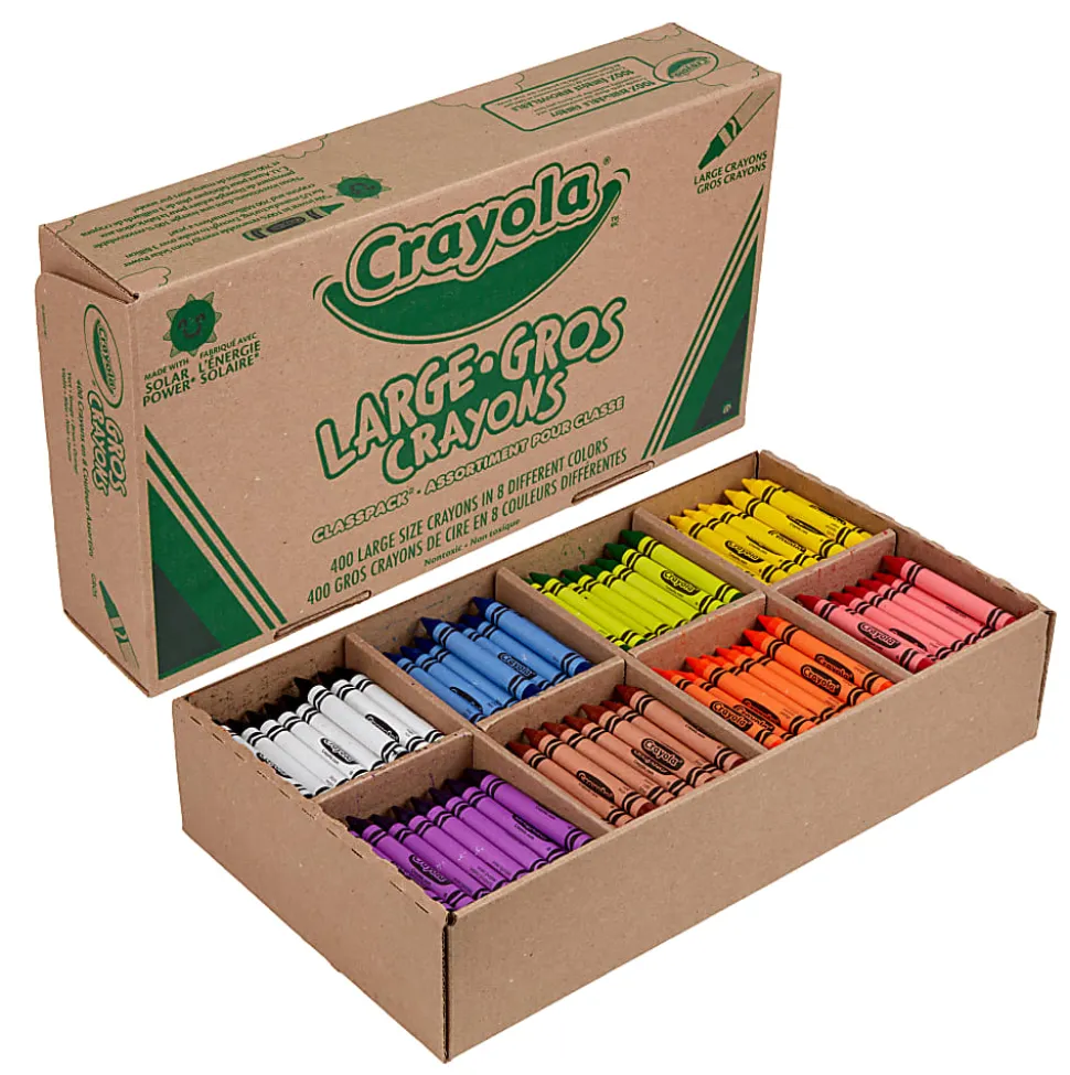 Crayola® Crayons, Assorted Colors, Classpack Of 400 Crayons