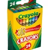 Crayola® Crayons, Assorted Colors, Pack Of 24 Crayons