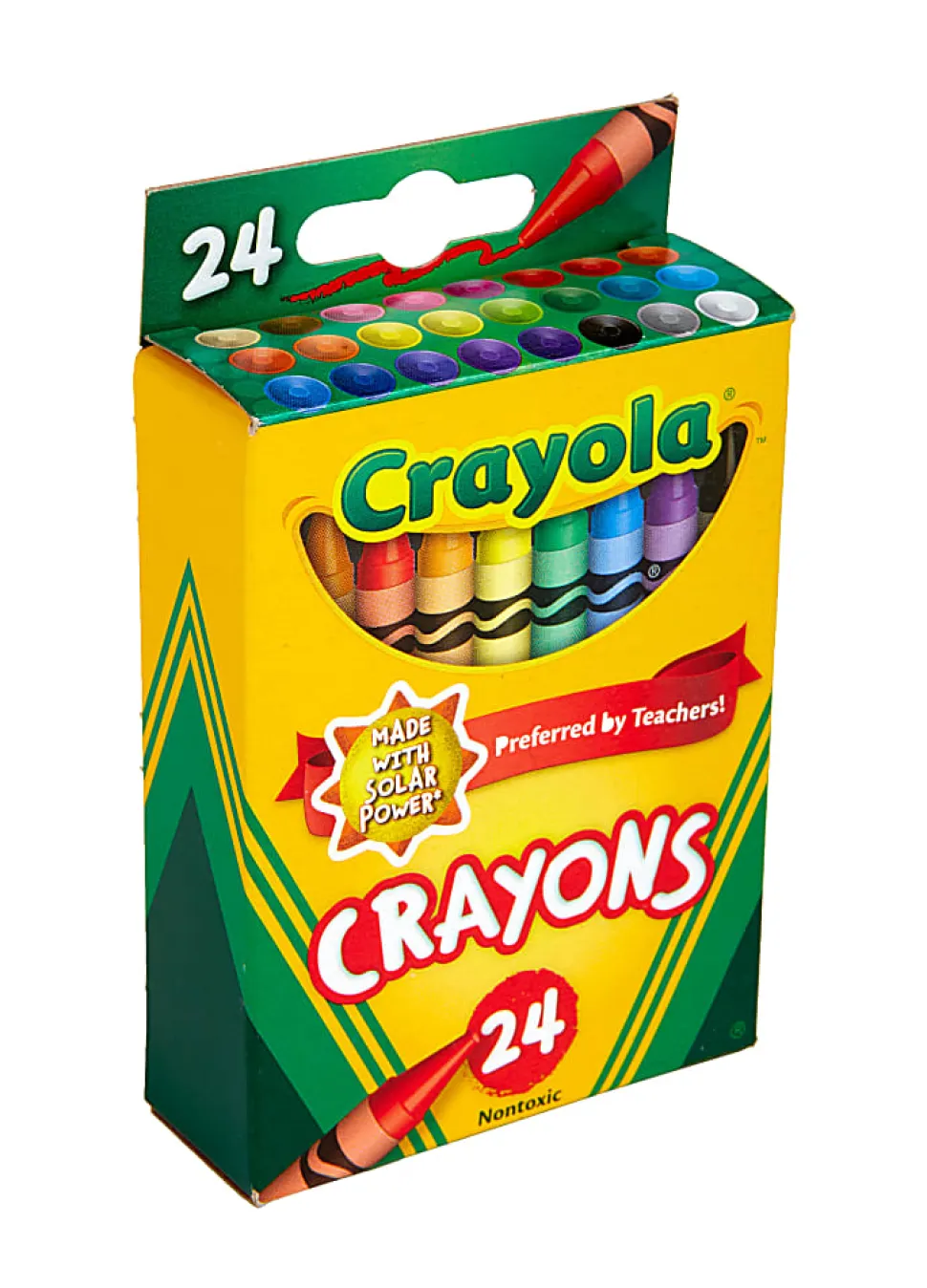 Crayola® Crayons, Assorted Colors, Pack Of 24 Crayons