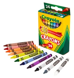 Crayola® Crayons, Assorted Colors, Pack Of 24 Crayons