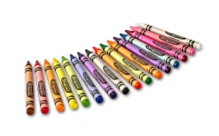 Crayola® Crayons, Peg Box, Assorted Colors, Box Of 16 Crayons
