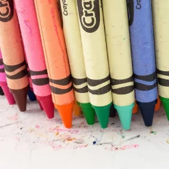 Crayola Crayons, Regular Size, Assorted Colors, 24 Crayons Per Box, Set Of 12 Boxes