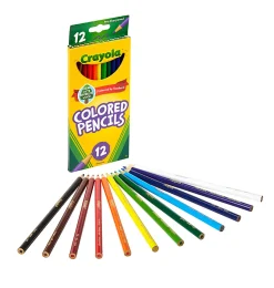 Crayola 12ct Colored Pencils, Back to School Supplies, Classroom Must Haves