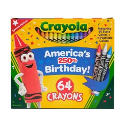 Crayola 64 ct. Crayons - America's 250th Birthday Special Edition