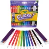 Crayola  12 Ct & 24 Refills CLICKS Mechanical Colored Pencils
