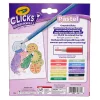 Crayola 12 Ct & 24 Refills CLICKS Mechanical Colored Pencils, Pastel