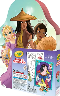 Crayola Disney Princess Color & Activity Set, 20 Â Princess Coloring & Stickers - 040769