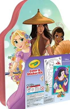 Crayola Disney Princess Color & Activity Set, 20  Princess Coloring & Stickers - 040769
