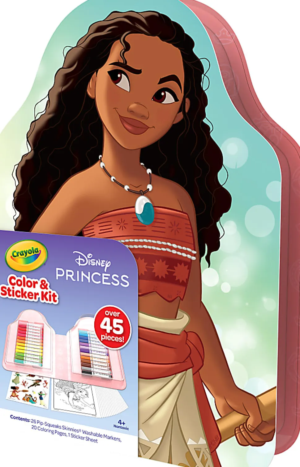 Crayola Disney Princess Color & Activity Set, 20 Princess Coloring & Stickers - 040769