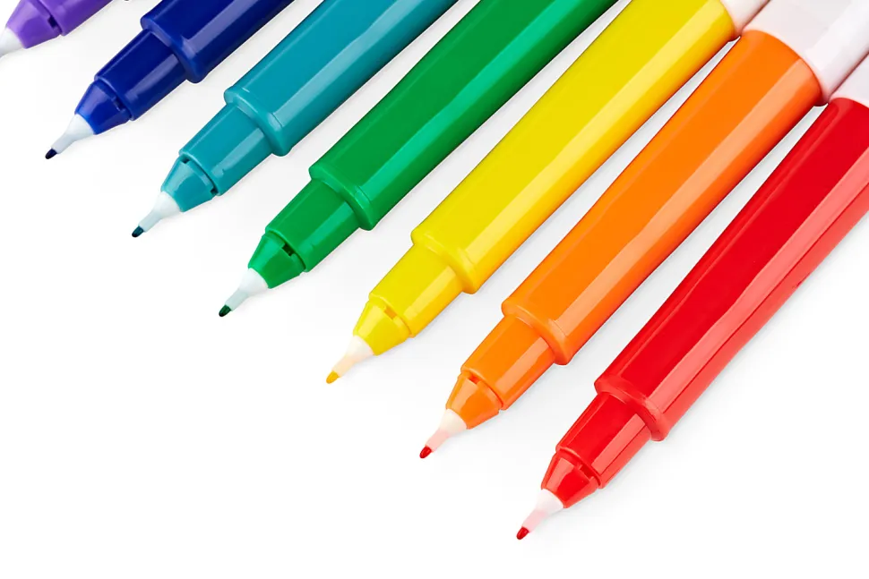 Crayola® Doodle & Draw Markers, Ultra Fine Point, Assorted Colors, Pack Of 12 Markers