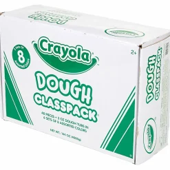 Crayola® Dough Classpack Canisters, Assorted Colors, Pack Of 48 Canisters