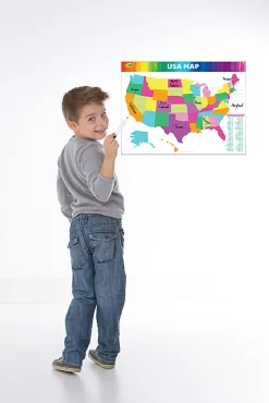 Crayola Dry-Erase USA Map, 23-1/2