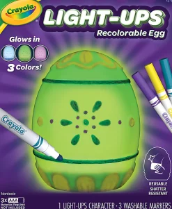Crayola Egg Light Ups, Light Up Toys for Kids, Easter Toy  - 747644