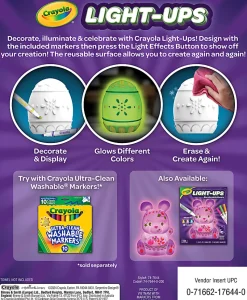 Crayola Egg Light Ups, Light Up Toys for Kids, Easter Toy  - 747644