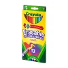 Crayola® Erasable Colored Pencils, Pack Of 12 Pencils
