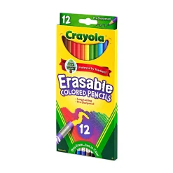 Crayola® Erasable Colored Pencils, Pack Of 12 Pencils
