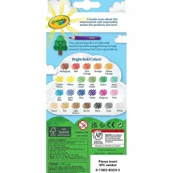 Crayola® Erasable Colored Pencils, Assorted Colors, Pack Of 24 Colored Pencils