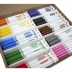 Crayola® Fine Line Markers, Assorted Classic Classpack®, Box Of 200