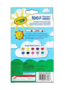 Crayola® Fine Line Markers, Assorted Classic Classpack®, Pack Of 10
