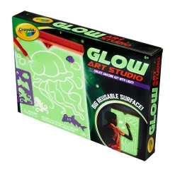 Crayola Glow Art Studio Glow in the Dark Studio for Kids