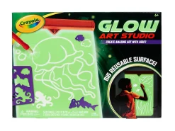 Crayola Glow Art Studio Glow in the Dark Studio for Kids