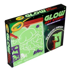 Crayola Glow Art Studio Glow in the Dark Studio for Kids