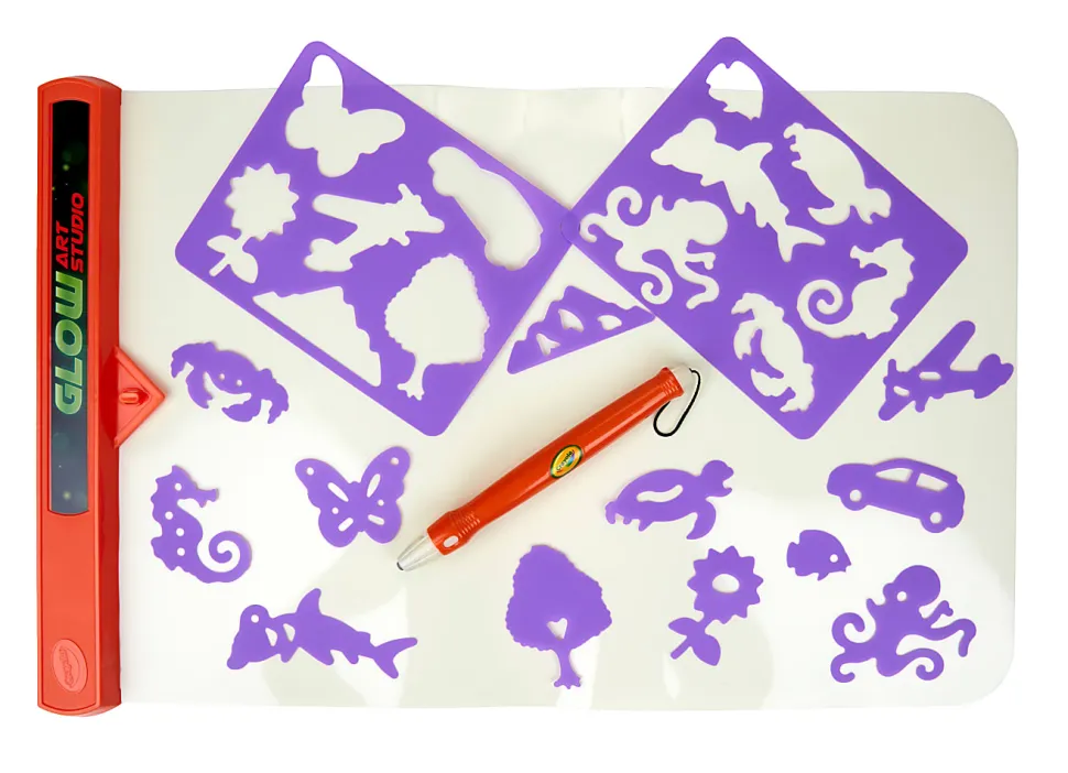 Crayola Glow Art Studio Glow in the Dark Studio for Kids