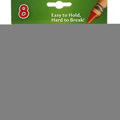 Crayola® Jumbo Crayons, Assorted Colors, Box Of 8 Crayons