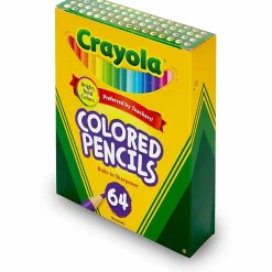Crayola® Kids' Color Choice Short Color Pencil Set, Box Of 64