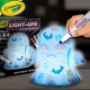 Crayola Light-Ups - Light Up Ghosts, Reusable Coloring Toy, Glow in The Dark