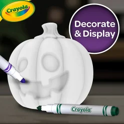 Crayola Light-Ups, Light Up Pumpkin, Reusable Coloring Toy, Glow in The Dark