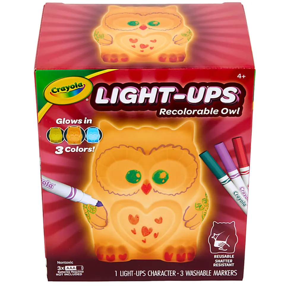 Crayola Light-Ups Recolorable Owl