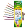 Crayola® Metallic Color Pencils, Assorted Colors, Box Of 8 Color Pencils