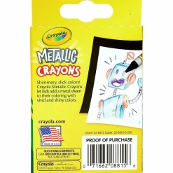 Crayola® Metallic Crayons, Pack Of 24 Crayons